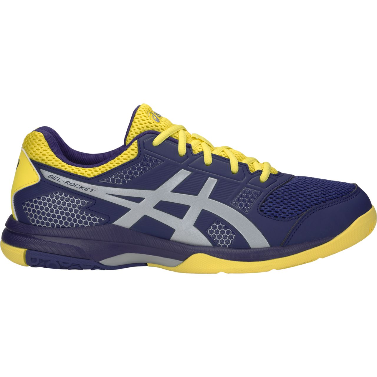 Asics Gel Rocket 8 Squash Shoe Mens Yellow US 7.5