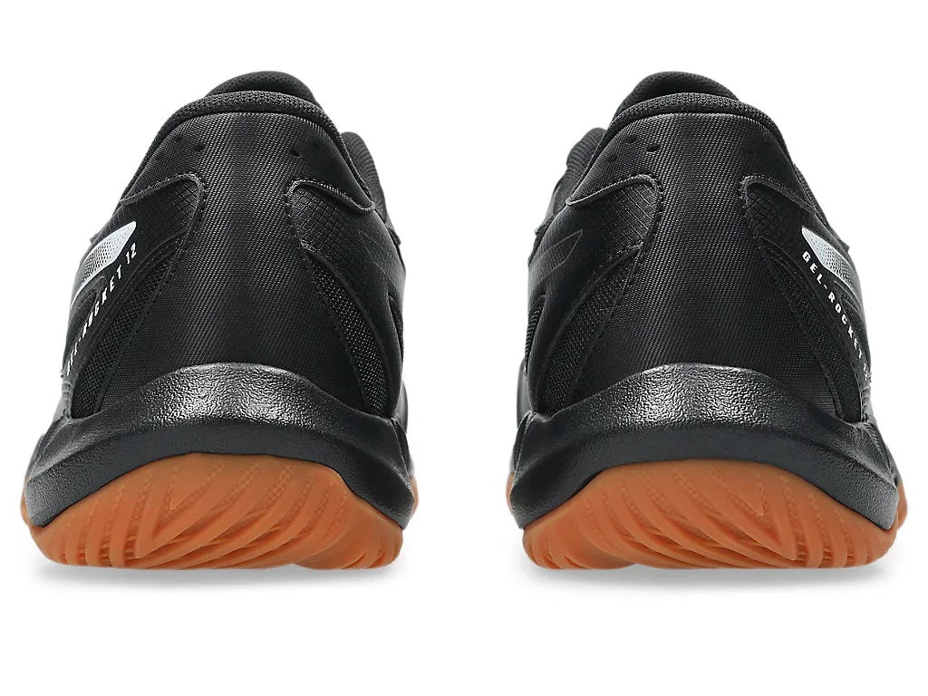 Asics Gel Rocket 12 Mens Black Squash Shoe