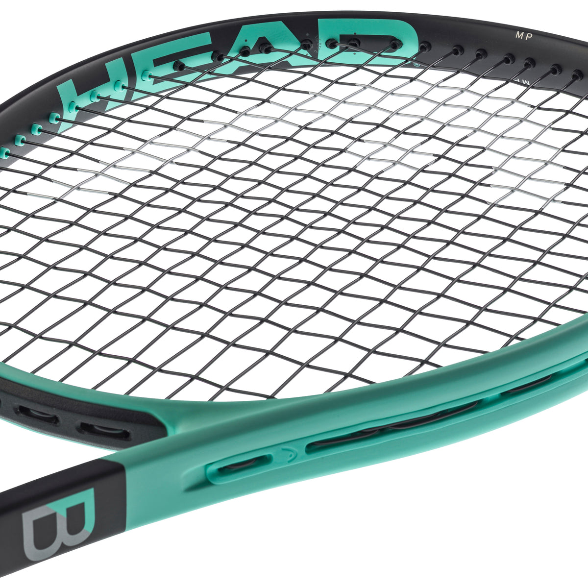 Head Boom MP 2024 Tennis Racquet, angled view