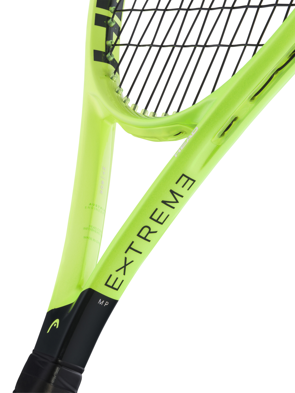 Head Extreme MP 2026, throat and specifications detail