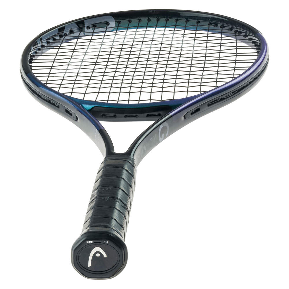 Head Gravity MP 2025 Tennis Racquet, angled view