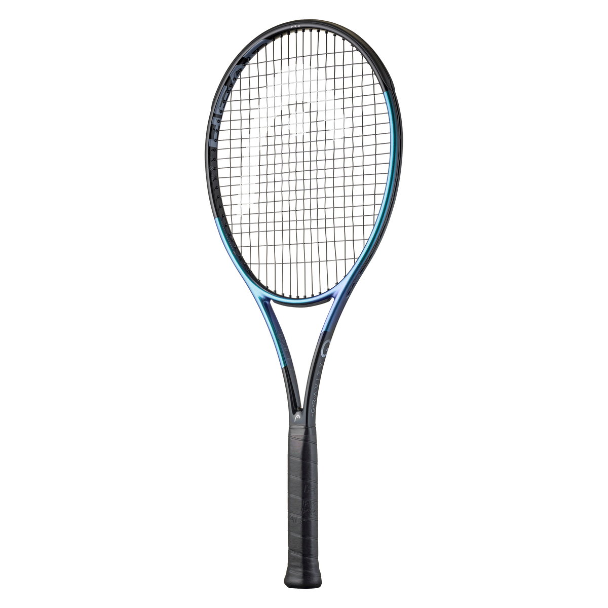 Head Gravity Pro 2025 Tennis Racquet, angled view