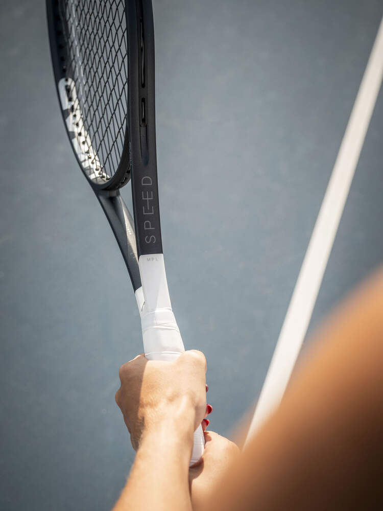 Head Speed MP L 2026 Tennis Racquet, grip and handle detail