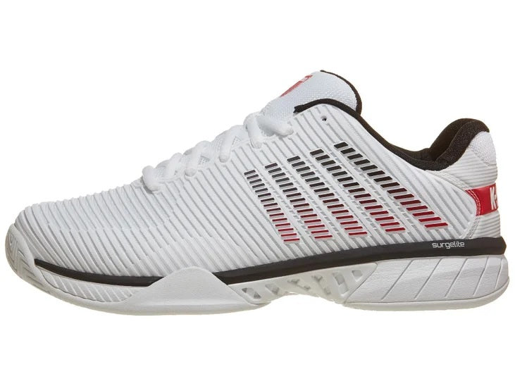 KSwiss Hypercourt Express WIDE 2E Mens White Tennis Shoe