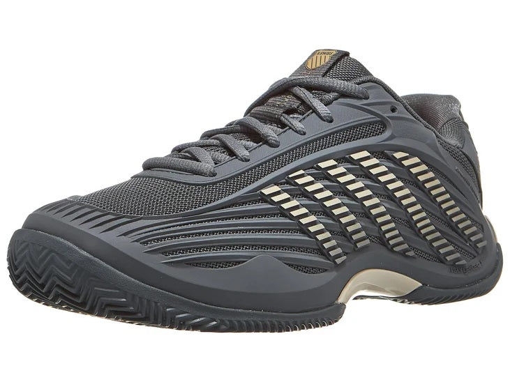 KSwiss Hypercourt Express 3 AC Grey Mens Tennis Shoe