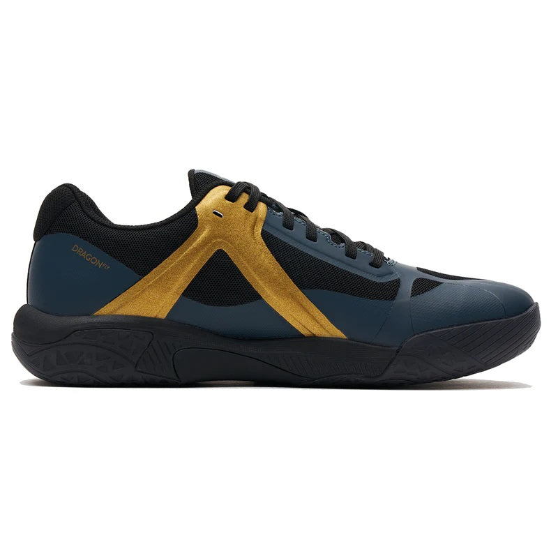 Kanso Dragonfly Navy/Gold Indoor Mens Shoe