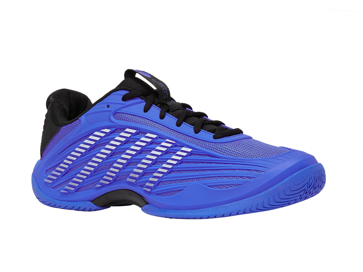 KSwiss Hypercourt Express 3 AC Blue Mens Tennis Shoe, outer side view