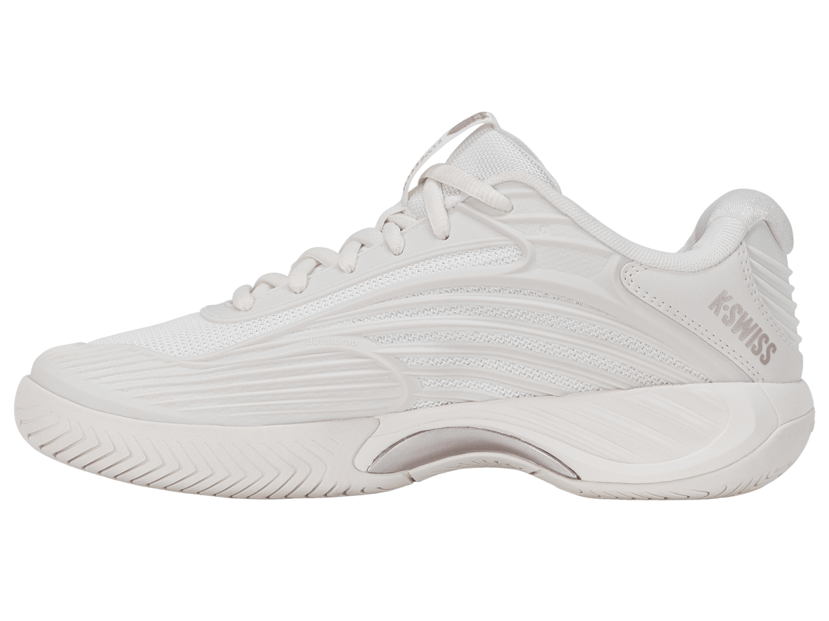 KSwiss Hypercourt Express 3 AC White/Pink Womens Tennis Shoe