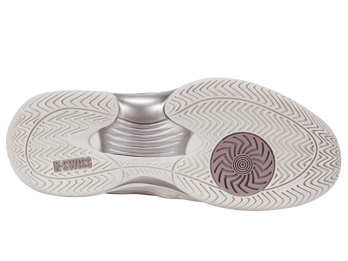 KSwiss Hypercourt Express 3 AC White/Pink Womens Tennis Shoe