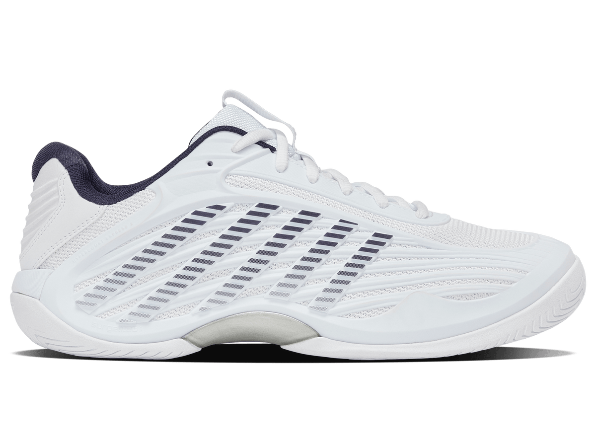 KSwiss Hypercourt Express 3 AC White/Silver Mens Tennis Shoe
