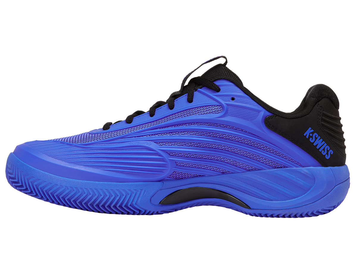 KSwiss Hypercourt Express 3 Clay Blue Mens Tennis Shoe, inner side view