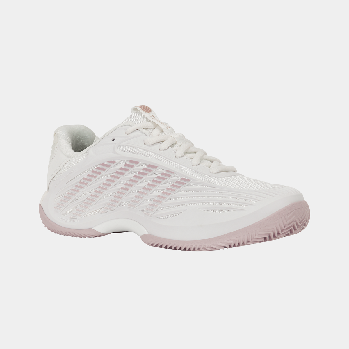 KSwiss Hypercourt Express 3 Clay White/Pink Womens Tennis Shoe