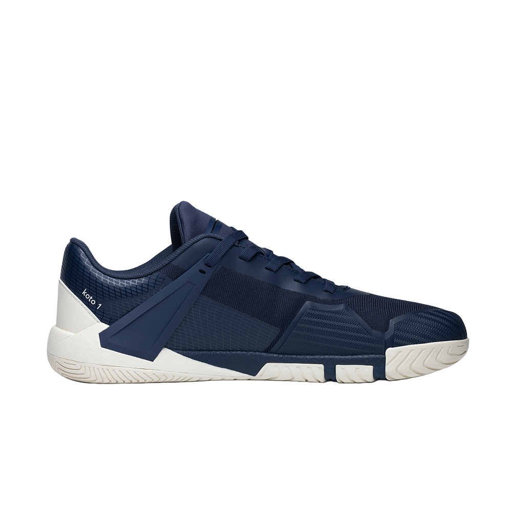 Notace Koto 1 Navy/Cream Mens Tennis Shoe