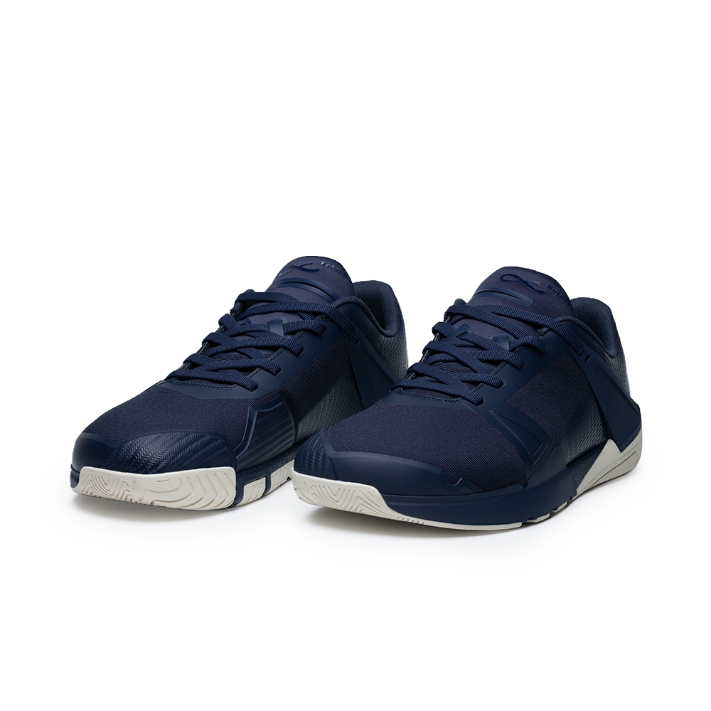 Notace Koto 1 Navy/Cream Mens Tennis Shoe