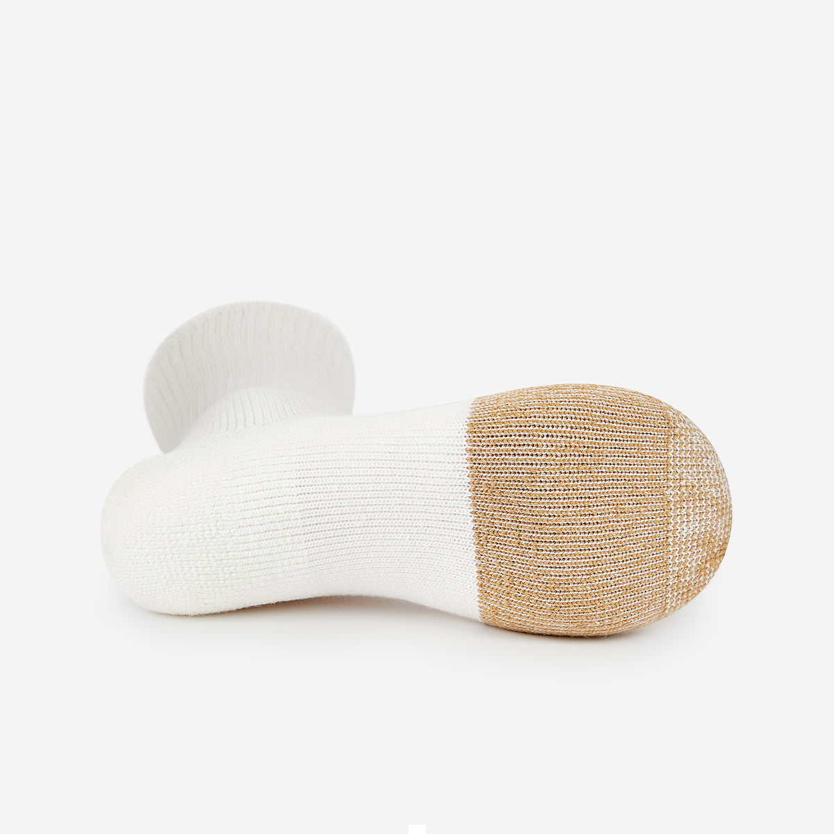 Thorlo Maximum Cushion White Crew Socks