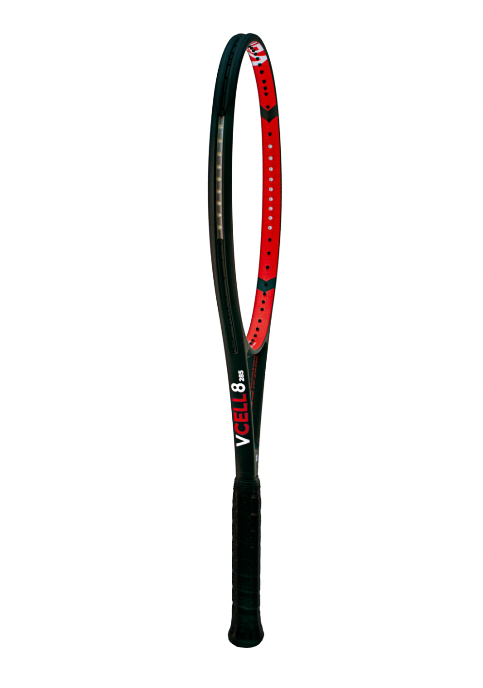 Volkl VCell 8 Tennis Racquet, side profile view