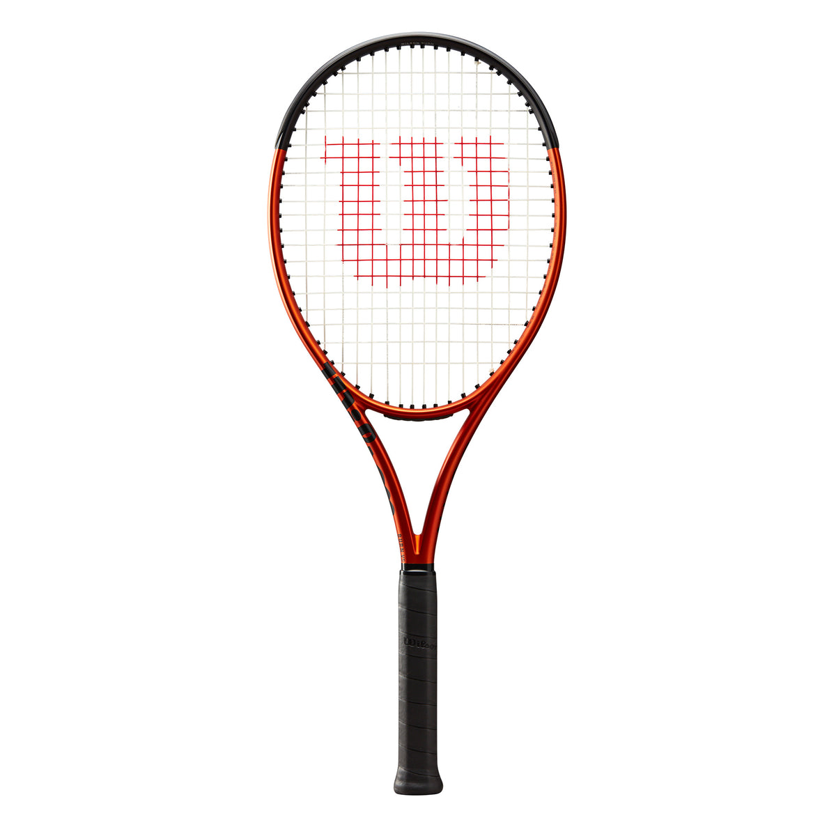 Wilson Burn 100 v5 Tennis Racquet, front view