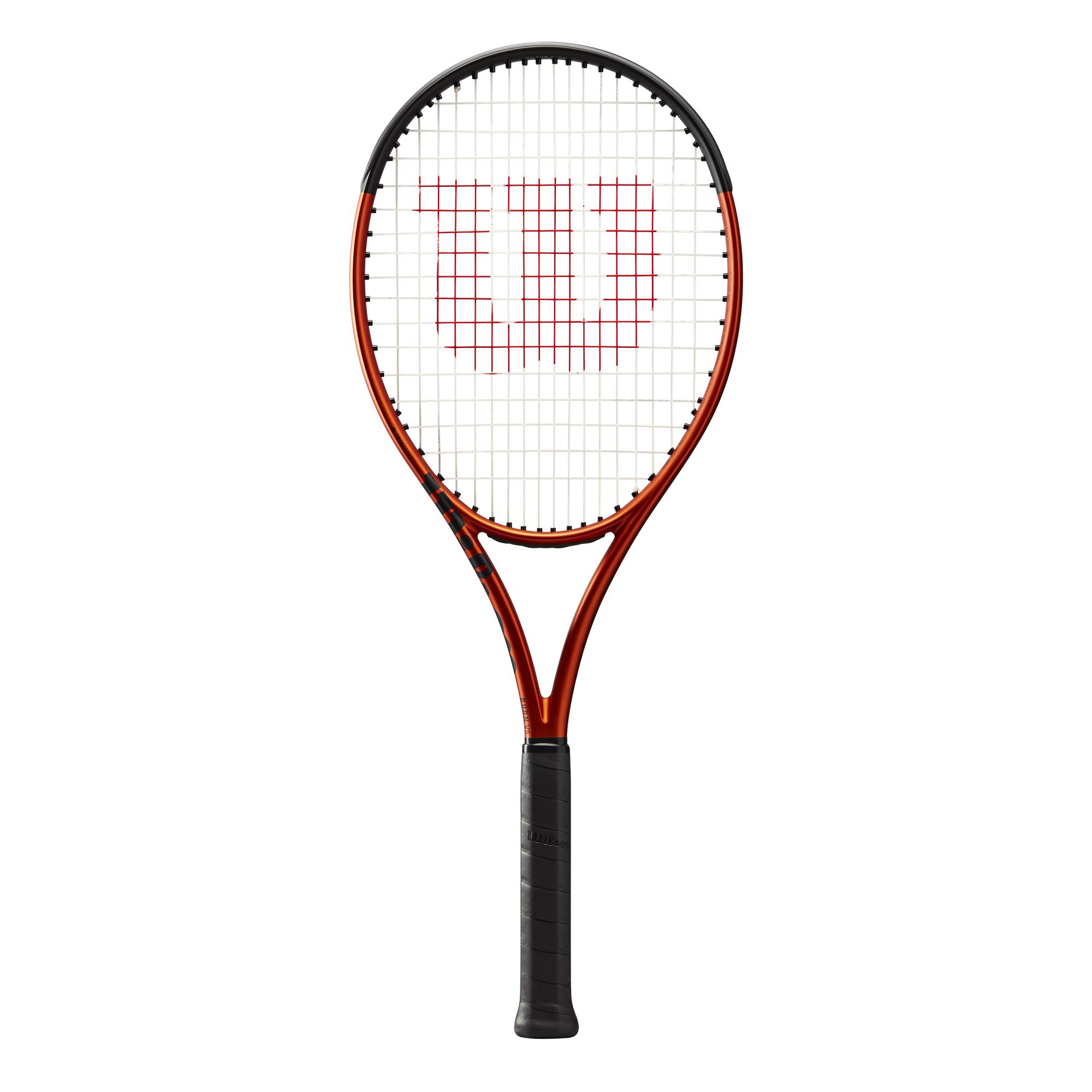 Wilson Burn 100LS V5 Tennis Racquet, front view