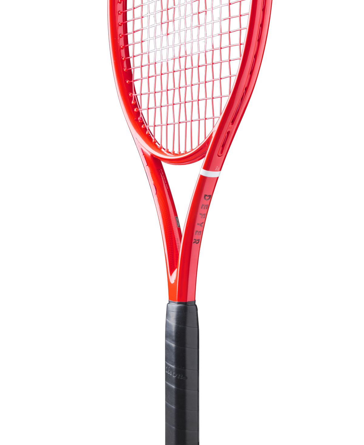Wilson Defyer 98 PRO V1 Tennis Racquet, angled view