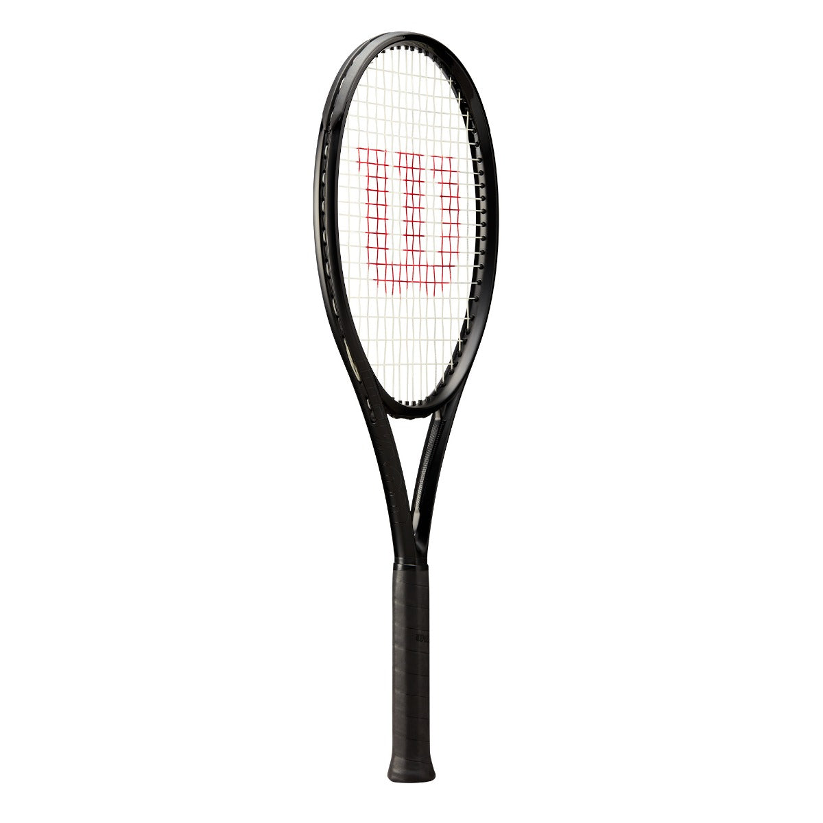 Wilson Noir Clash 100 V2 Tennis Racquet, angled view