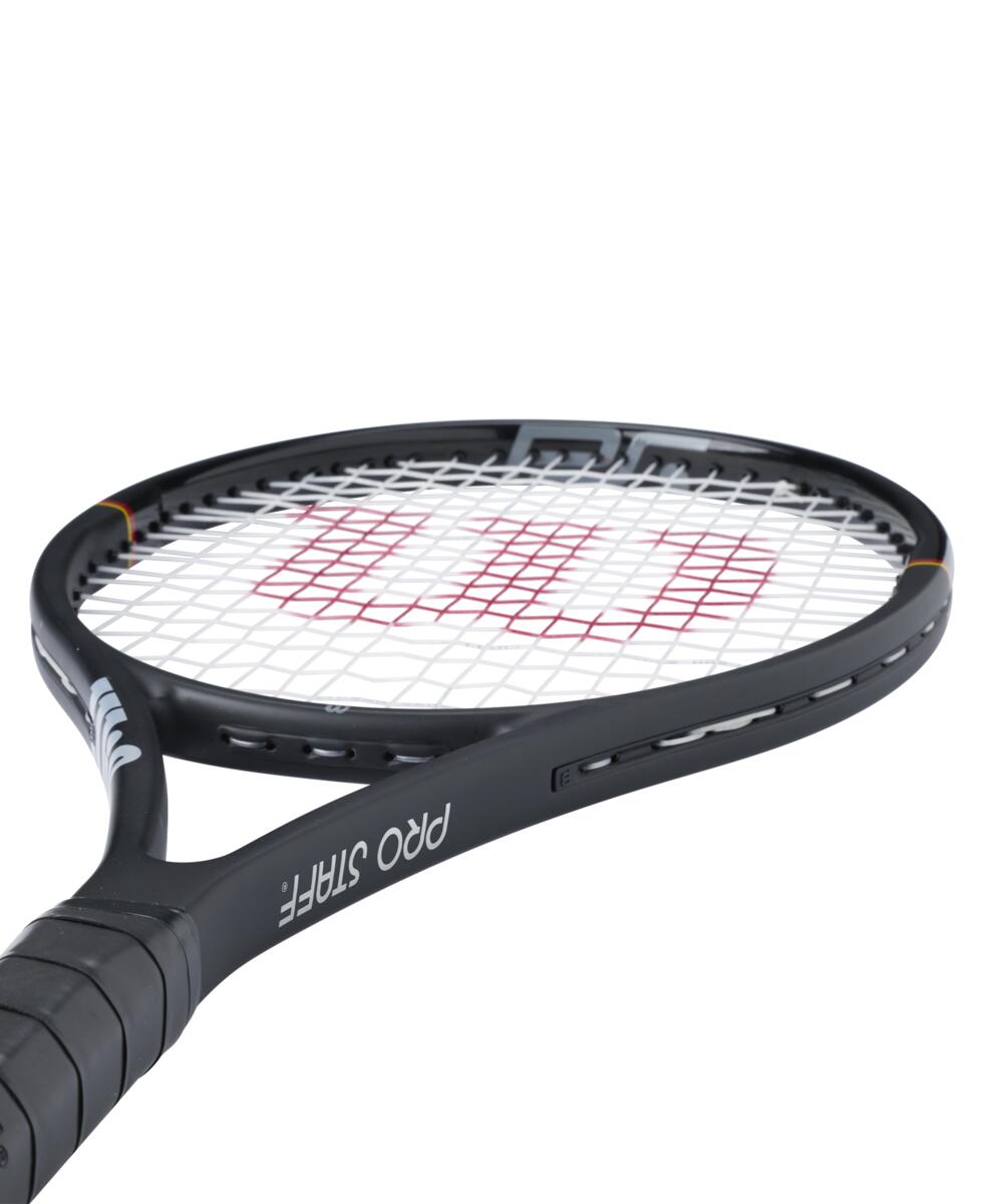 Wilson Pro Staff Team Classic Tennis Racquet, angled view