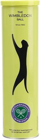Slazenger Wimbledon Tennis Ball can