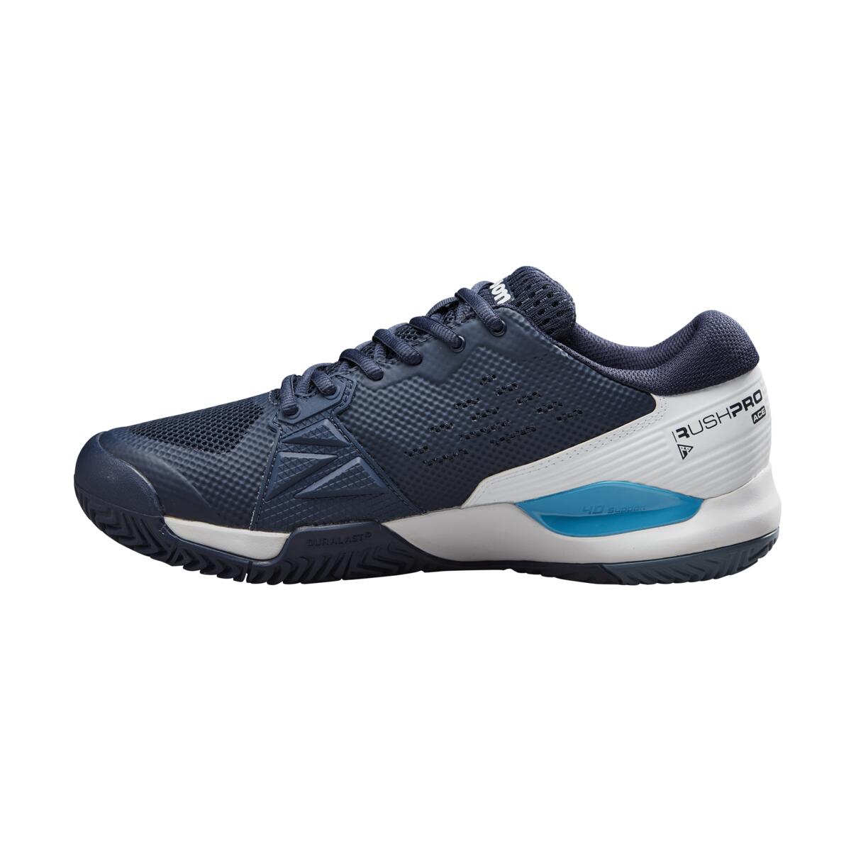 Wilson Rush Pro Ace Mens Navy Tennis Shoes