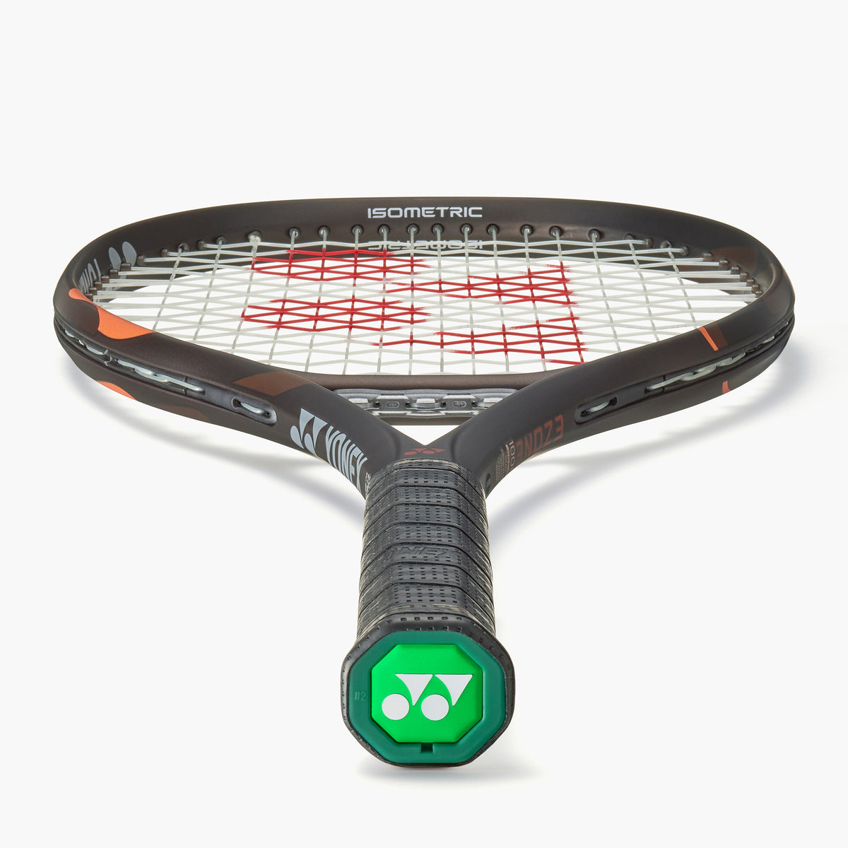 Yonex Ezone 100L Espresso Brown Tennis Racquet, angled view