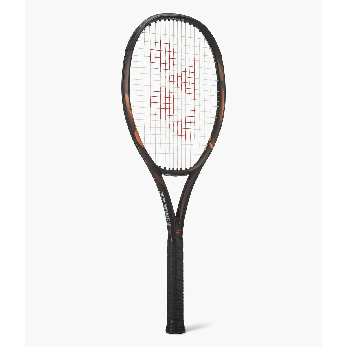 Yonex Ezone 100L Espresso Brown Tennis Racquet, angled view