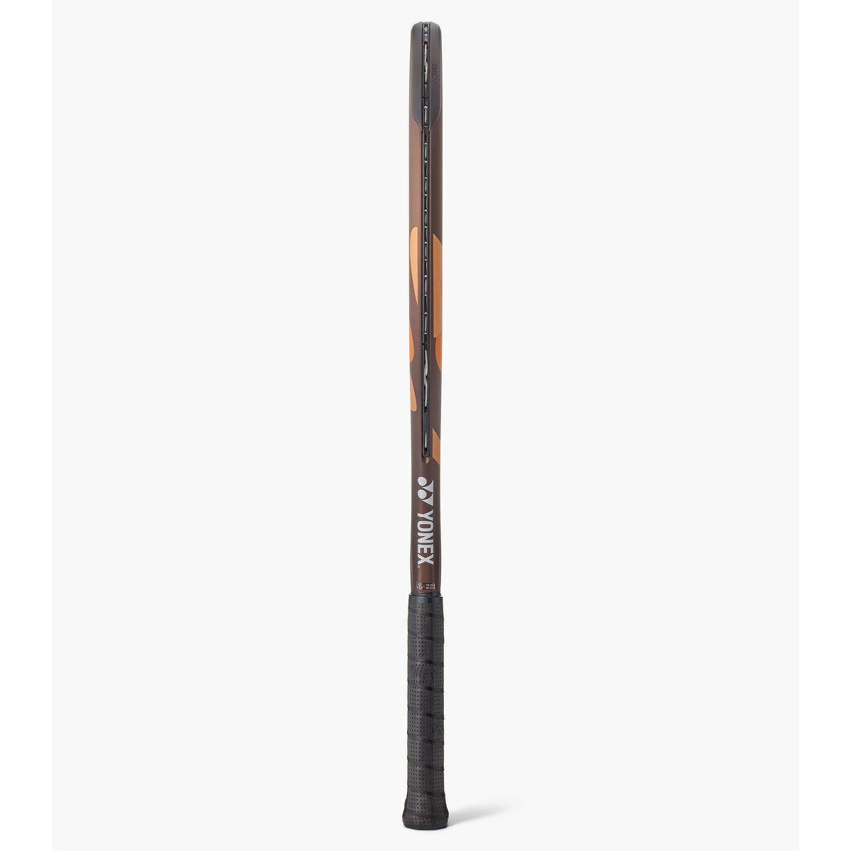 Yonex Ezone Alpha SL Espresso Brown Tennis Racquet, side profile view